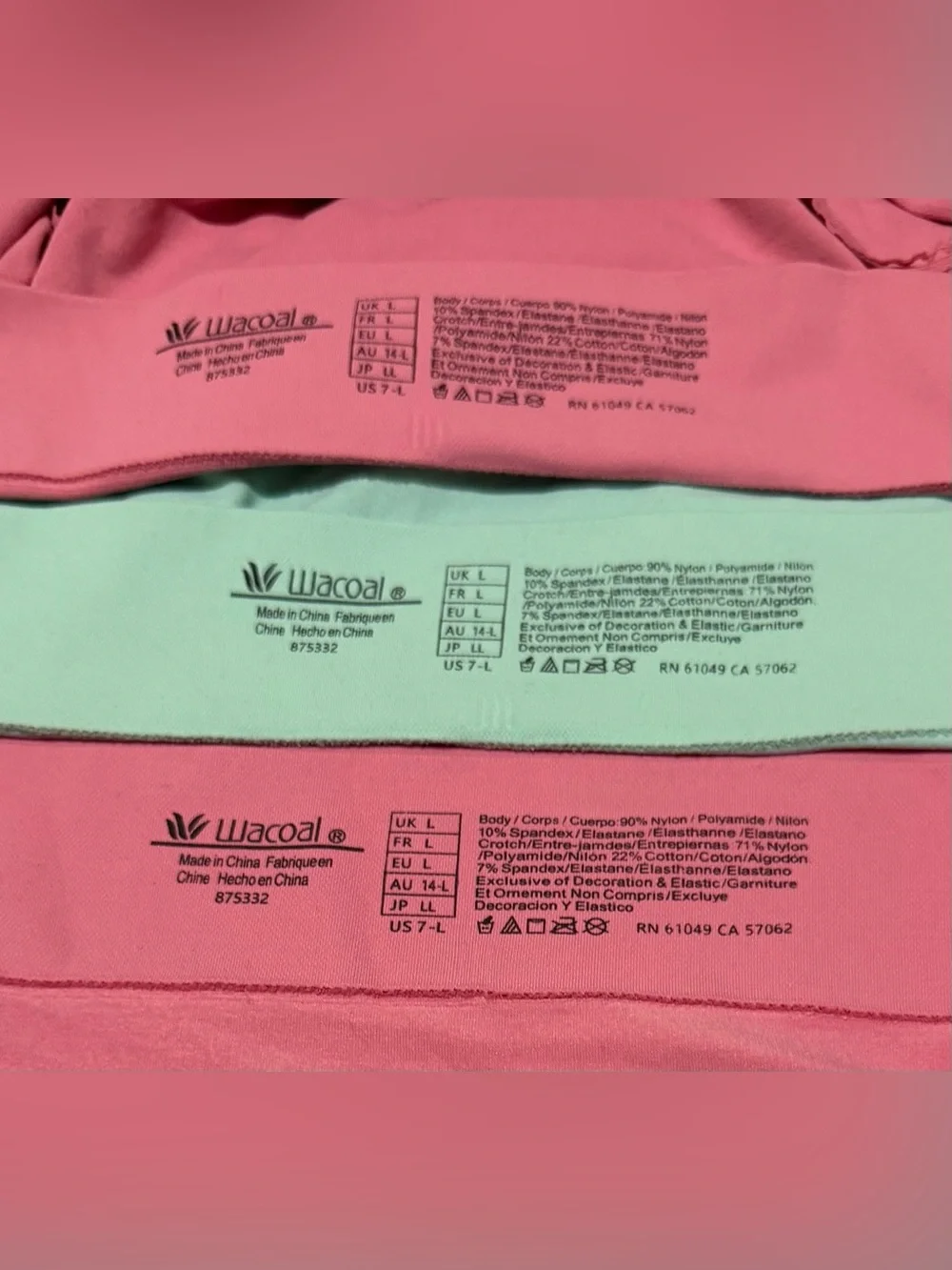 Wacoal 3-Pack Feeling Flexible Brief Underwear Women's